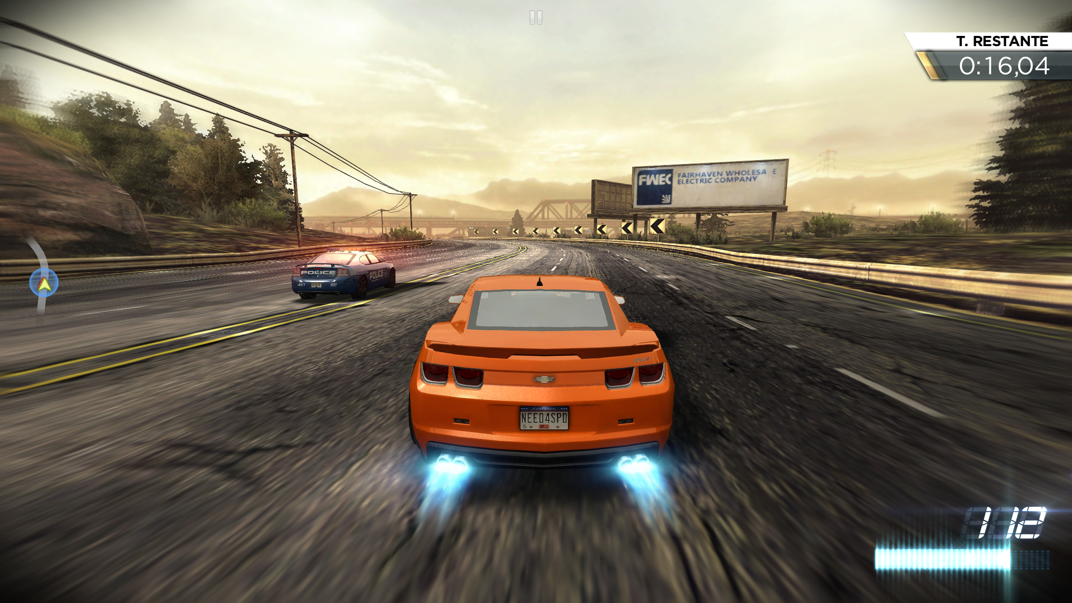 Captura de ecrã 2 da app Need for Speed™ Most Wanted