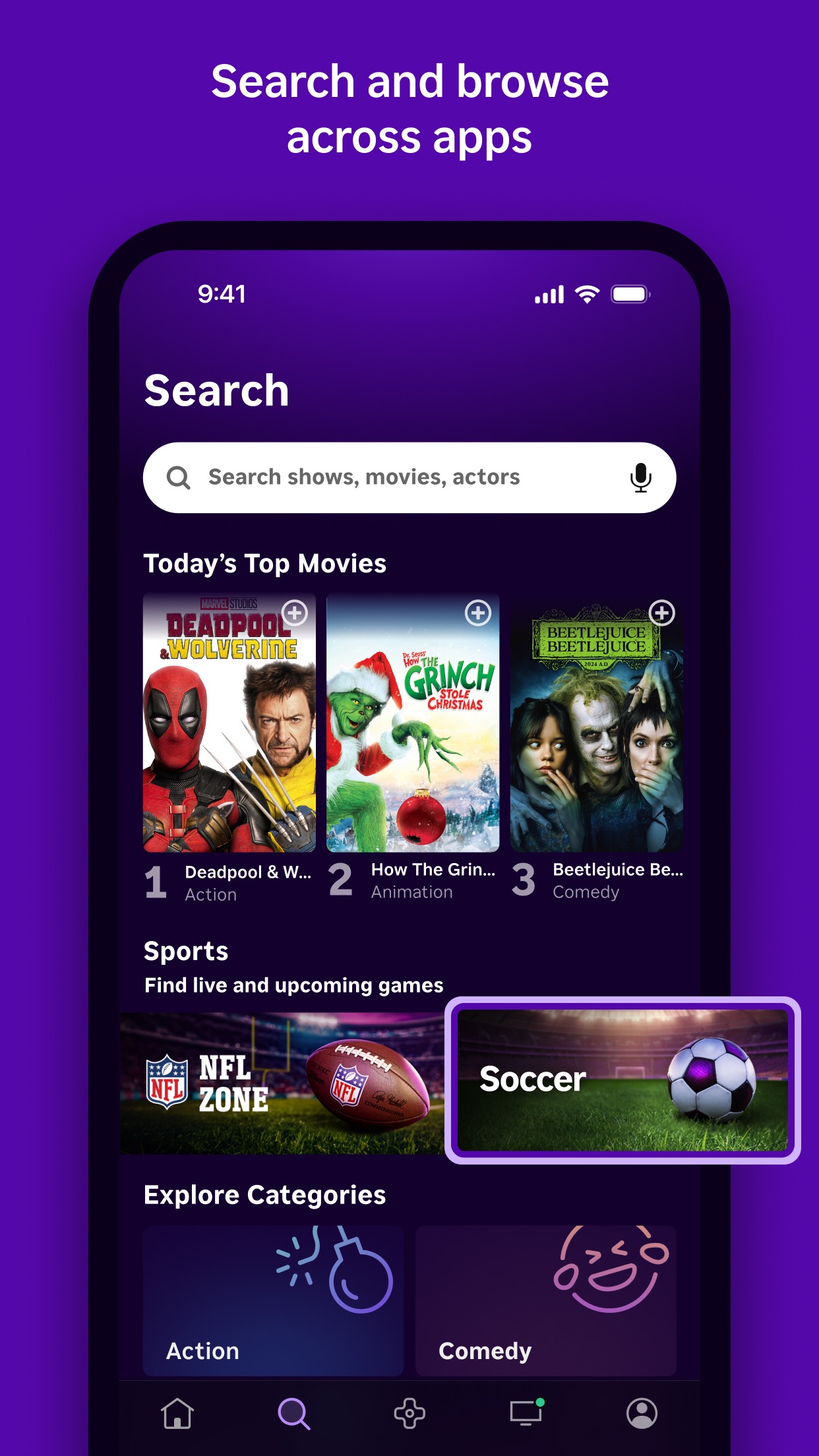 Captura de ecrã 2 da app The Roku App (Official)