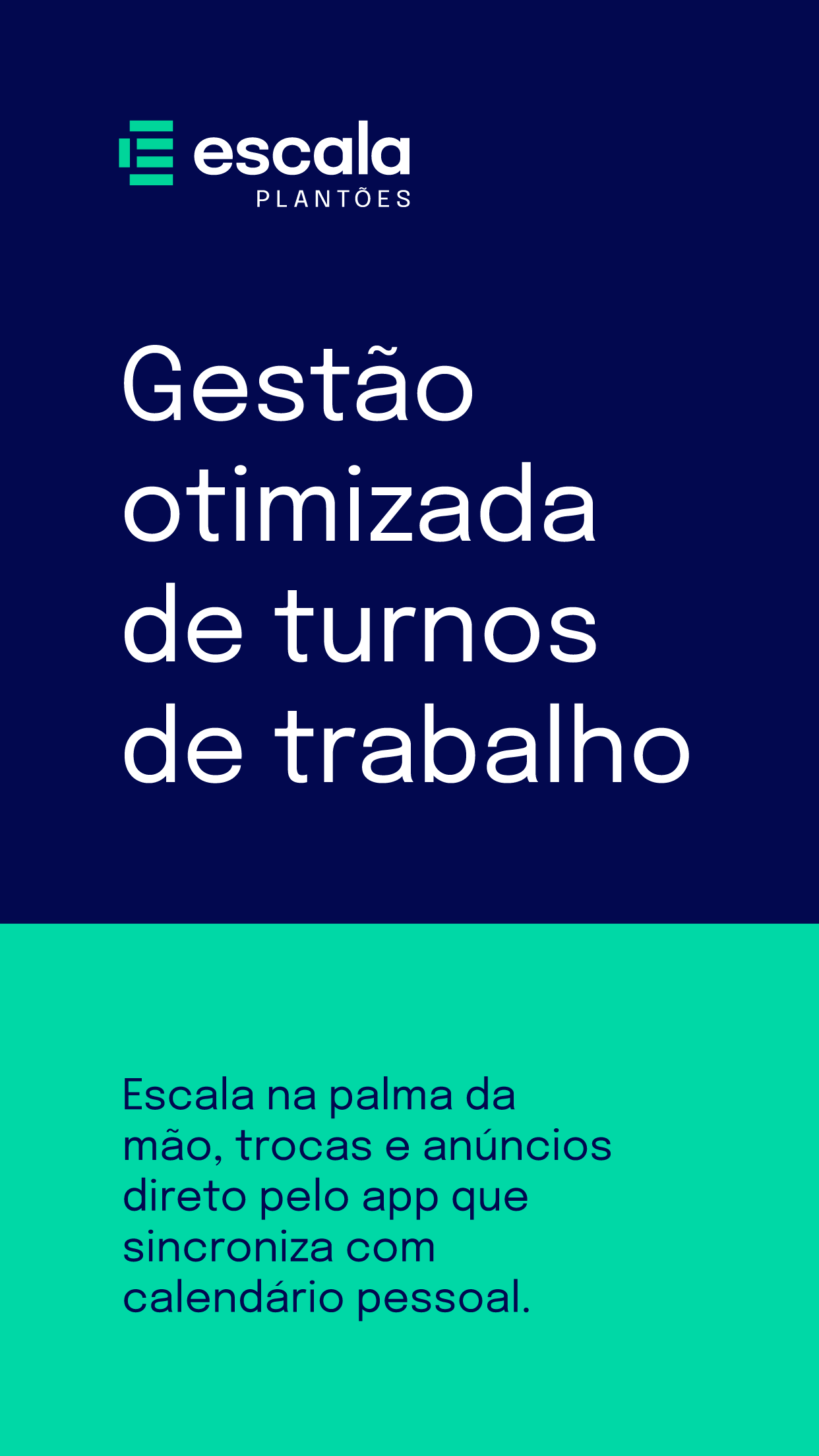 Captura de ecrã 1 da app Escala Plantões