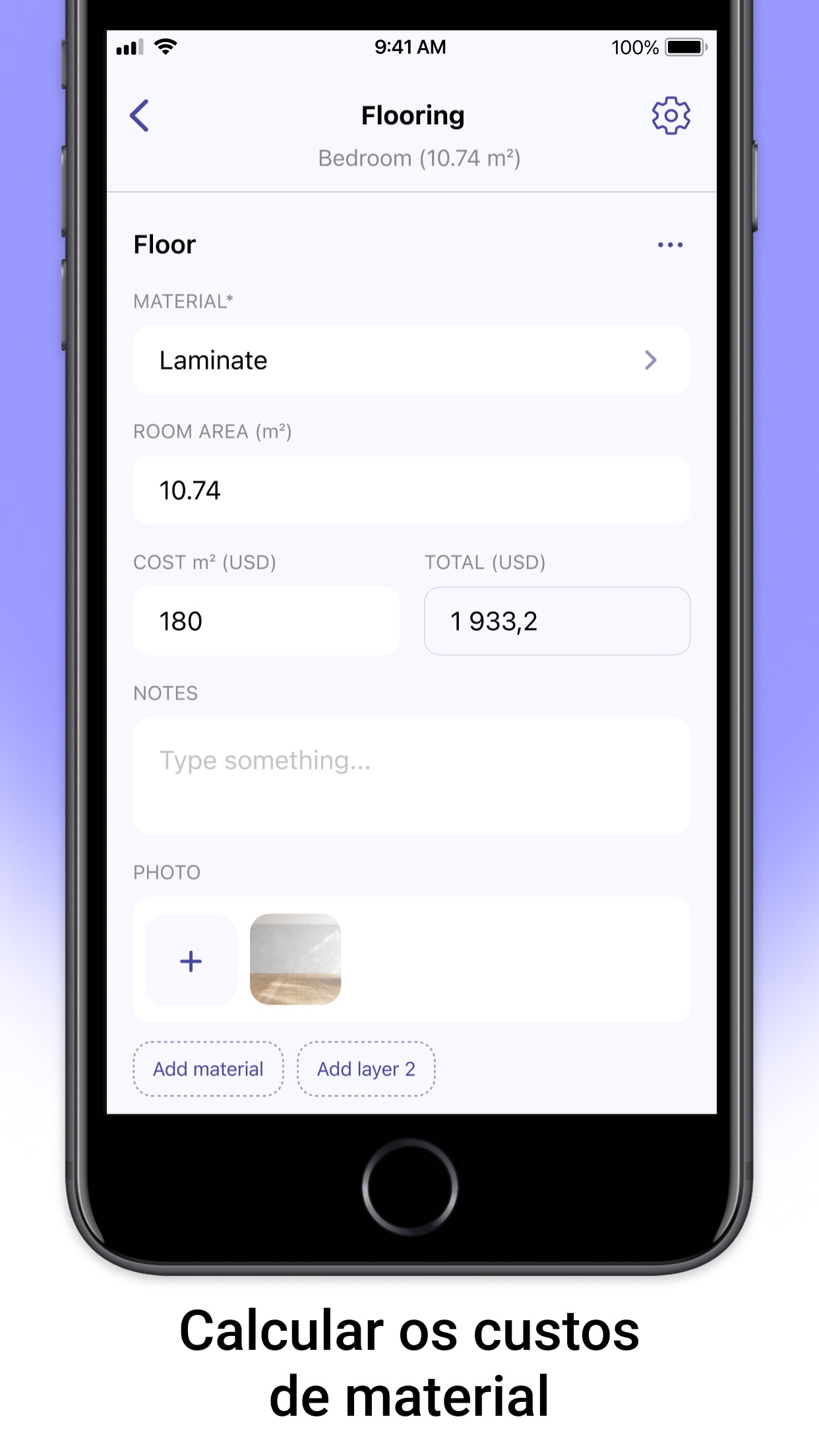 Captura de ecrã 4 da app Medida AR e Planta da Casa 3D