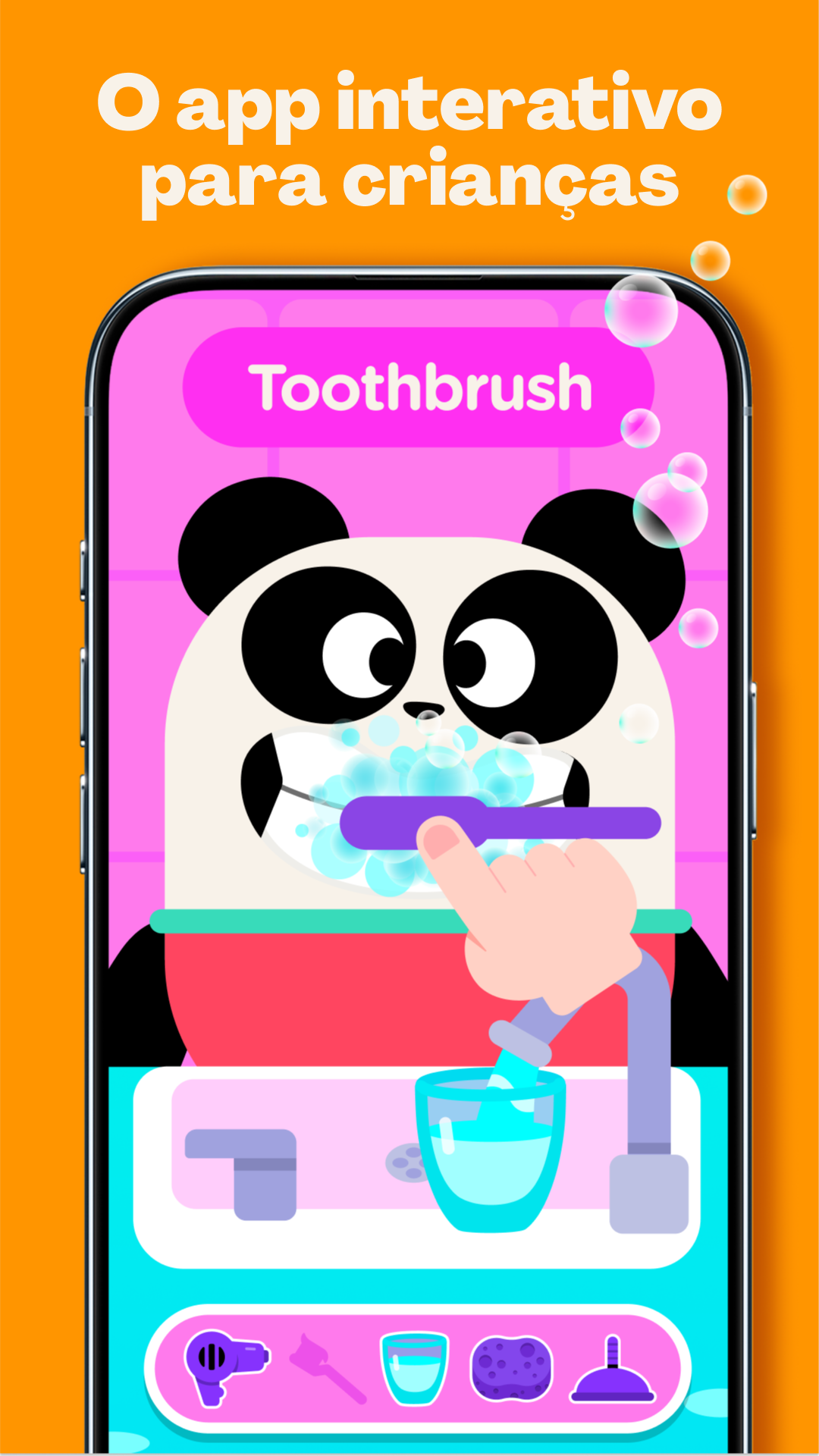Captura de ecrã 1 da app Lingokids: Jogos em Inglês