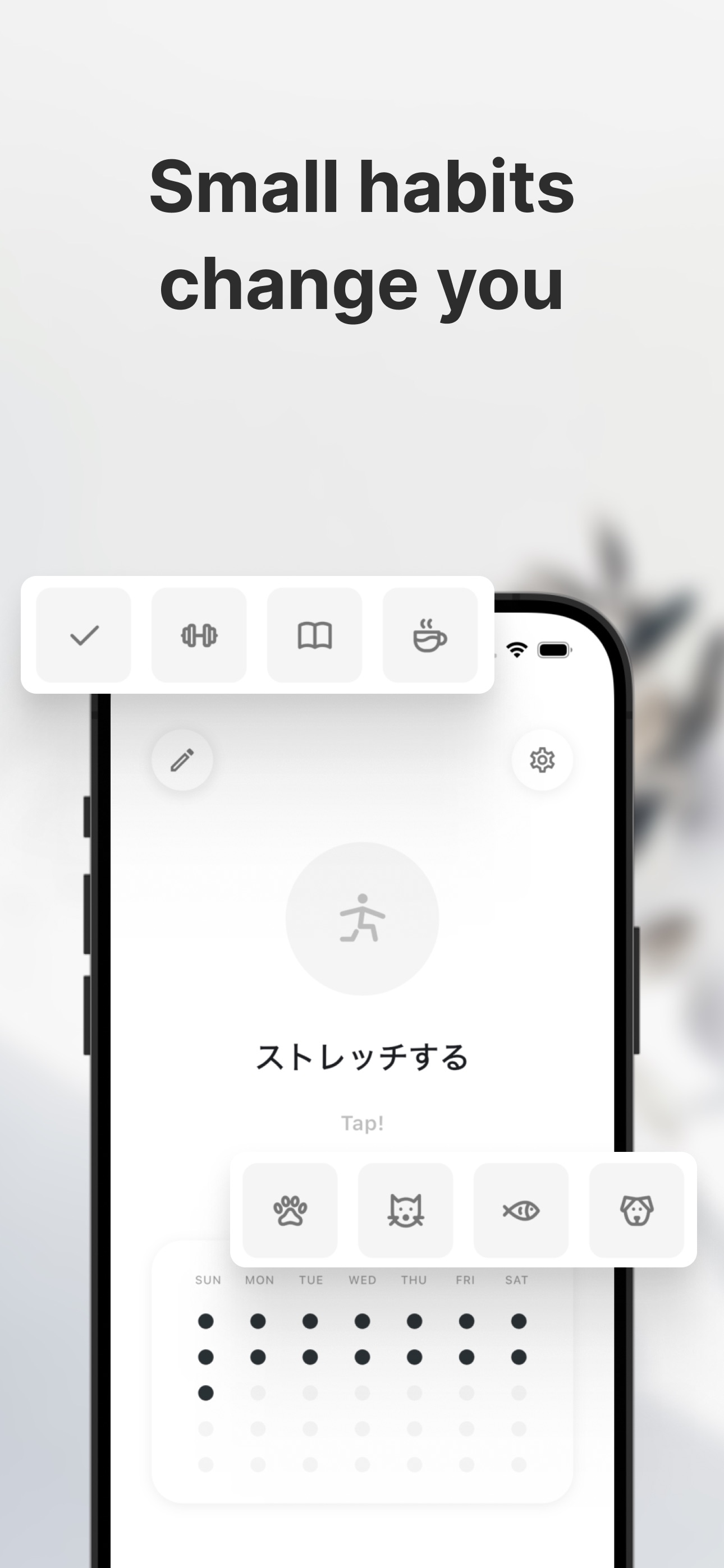 Captura de ecrã 3 da app Min Habit - Habit Tracker