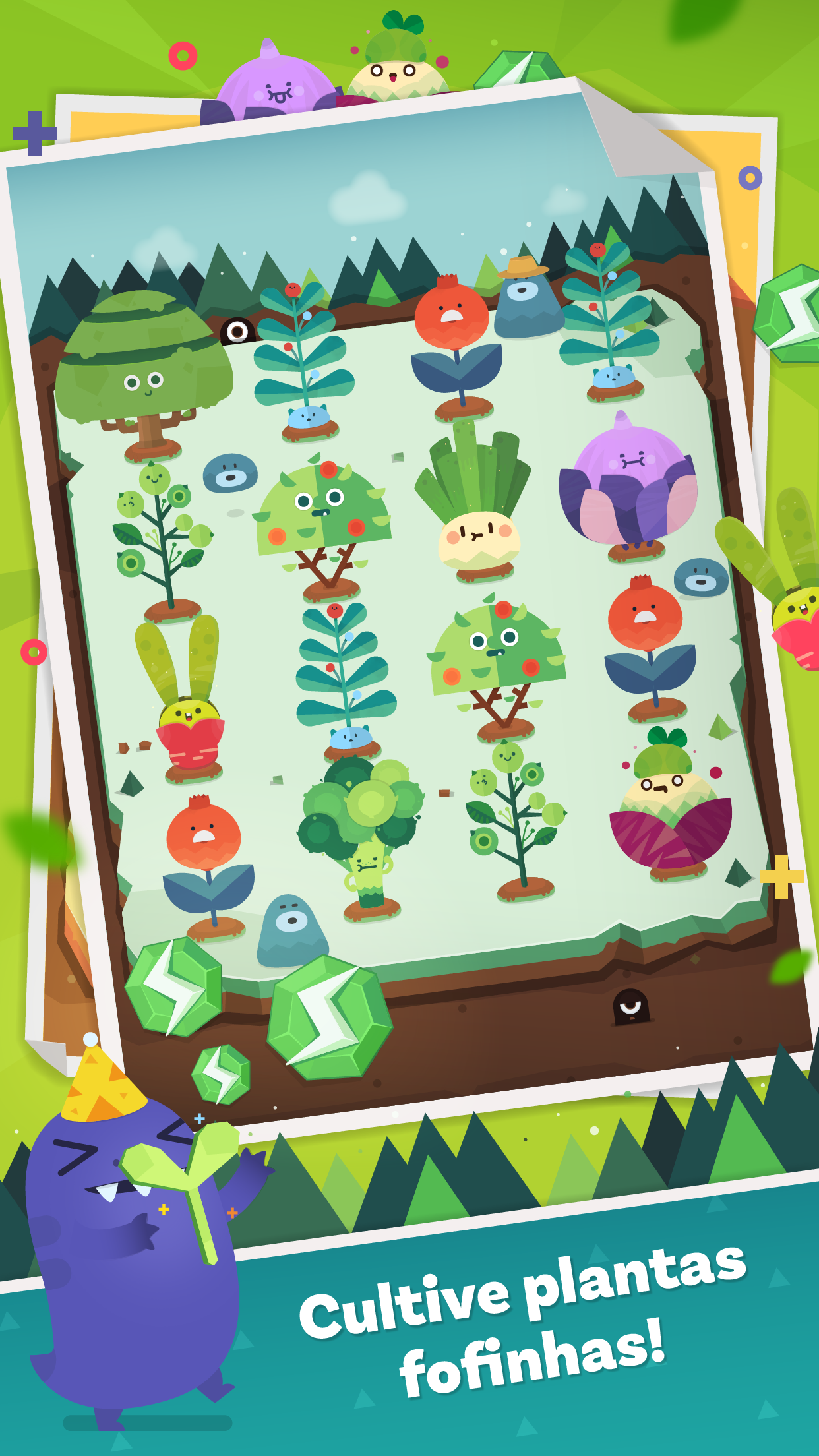 Captura de ecrã 2 da app Pocket Plants: Game for spring