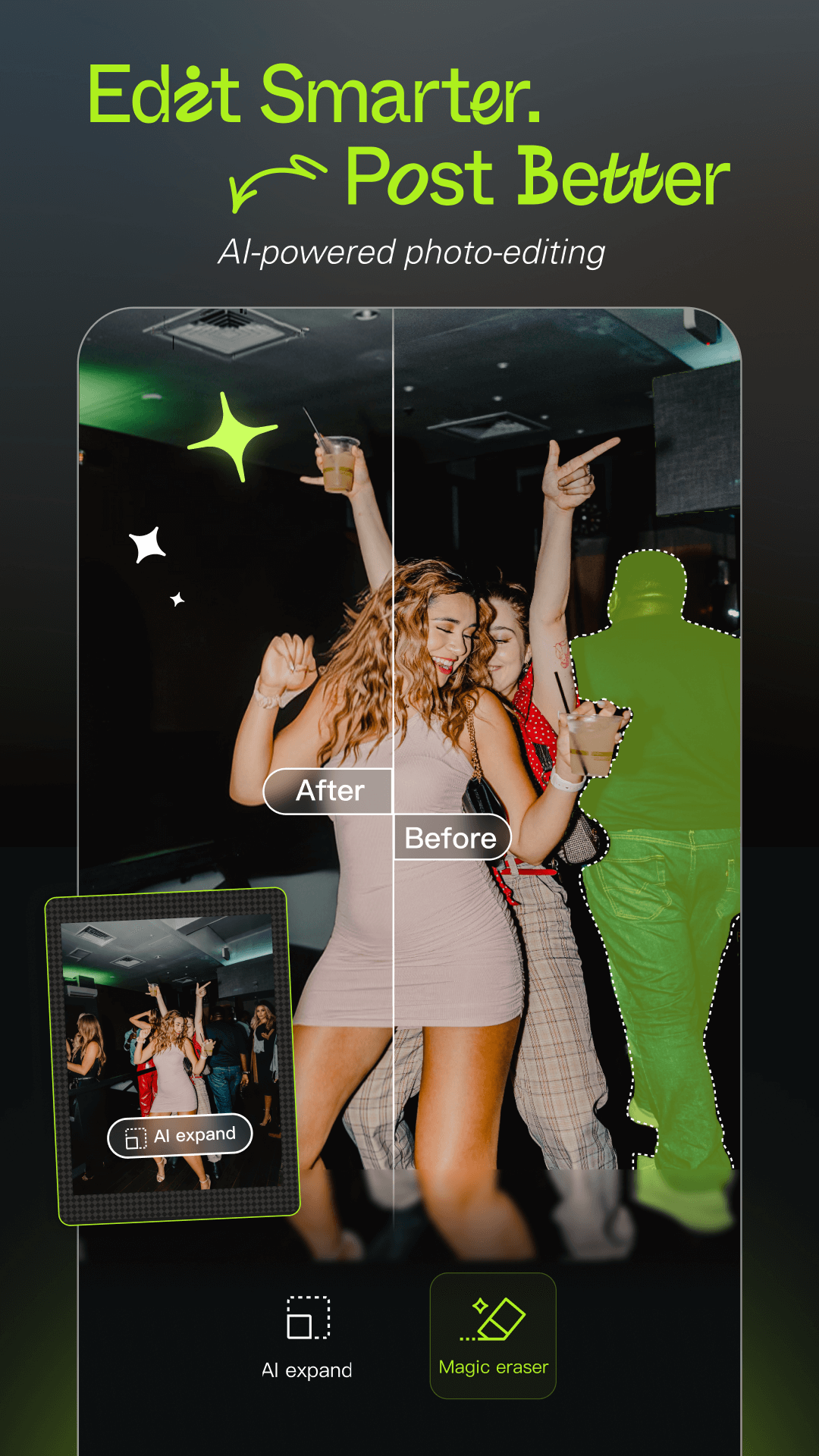 Captura de ecrã 1 da app Hypic - Photo Editor & AI Art