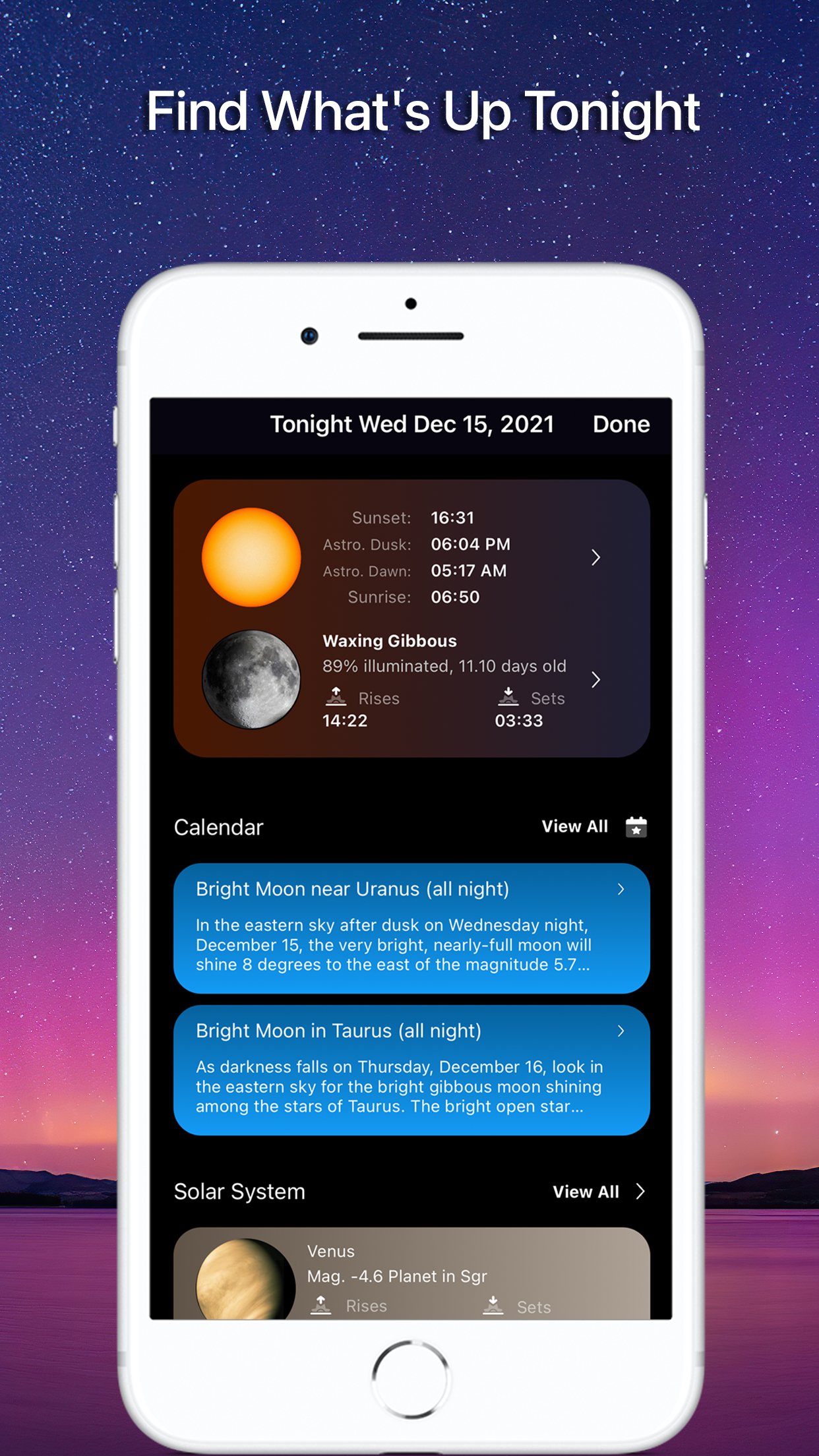Captura de ecrã 2 da app SkySafari