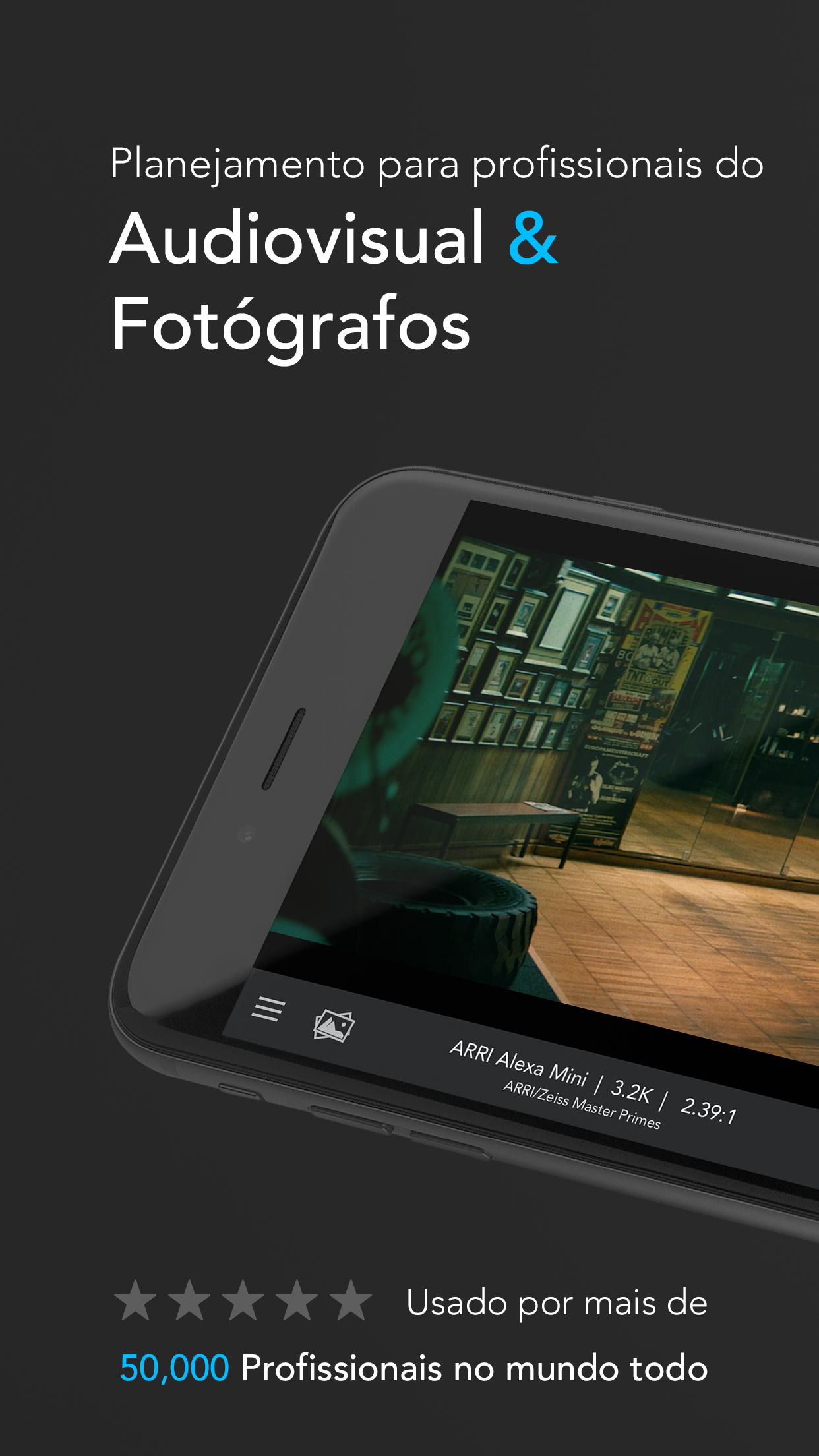 Captura de ecrã 1 da app Cadrage Director's Viewfinder