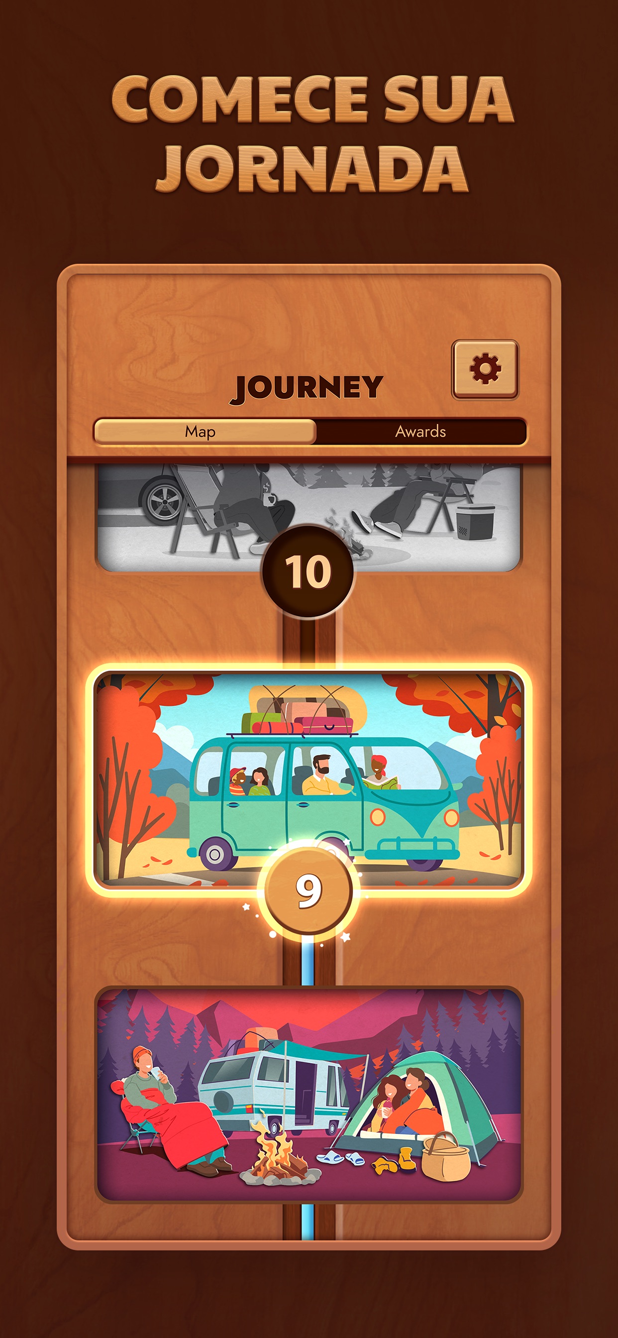 Captura de ecrã 4 da app Woodoku - Puzzles de Blocos