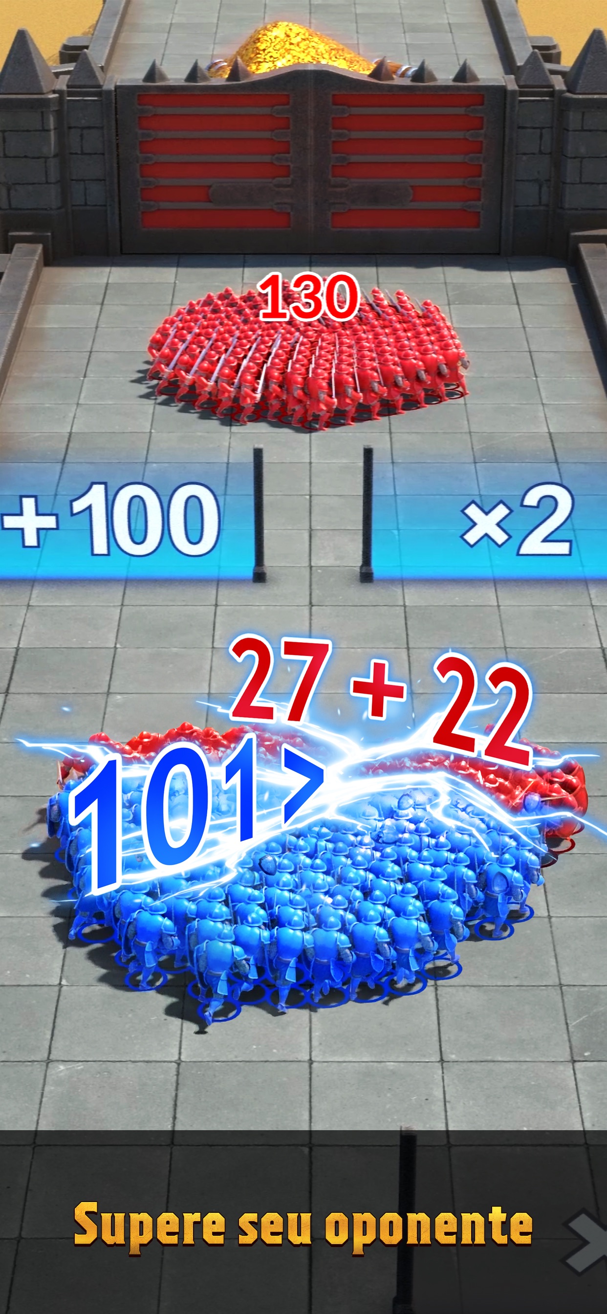 Captura de ecrã 4 da app Total Battle: Clash of Legends