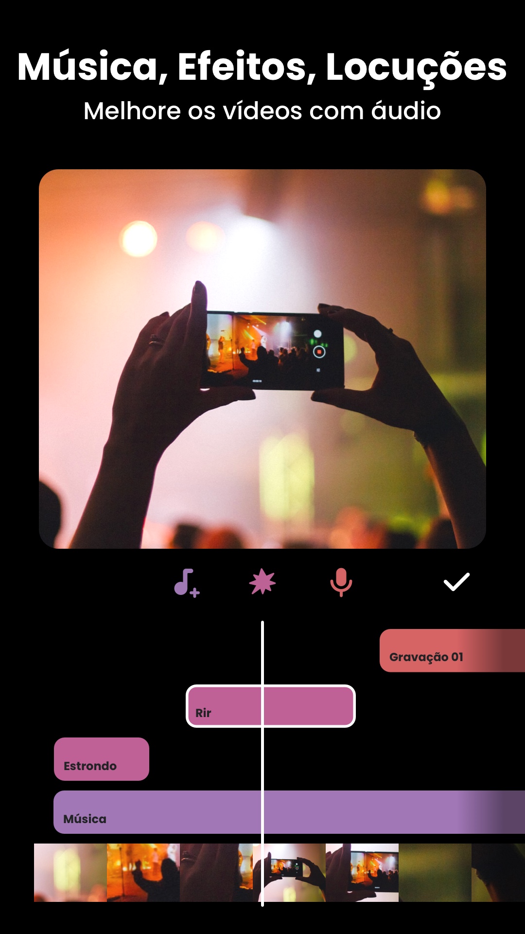 Captura de ecrã 3 da app Editor de Vídeo e Foto- InShot
