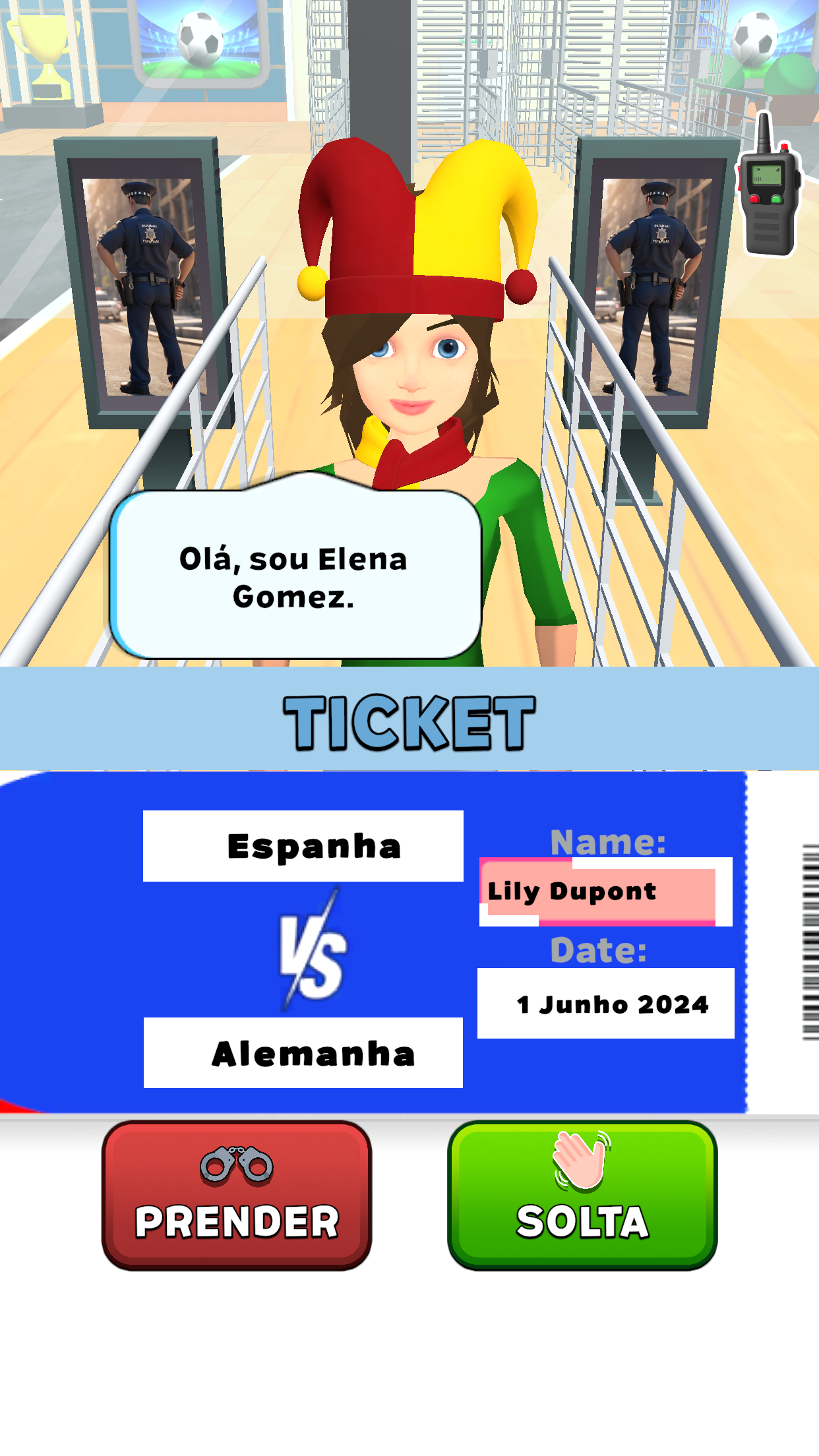 Captura de ecrã 3 da app Football Security Game 2026
