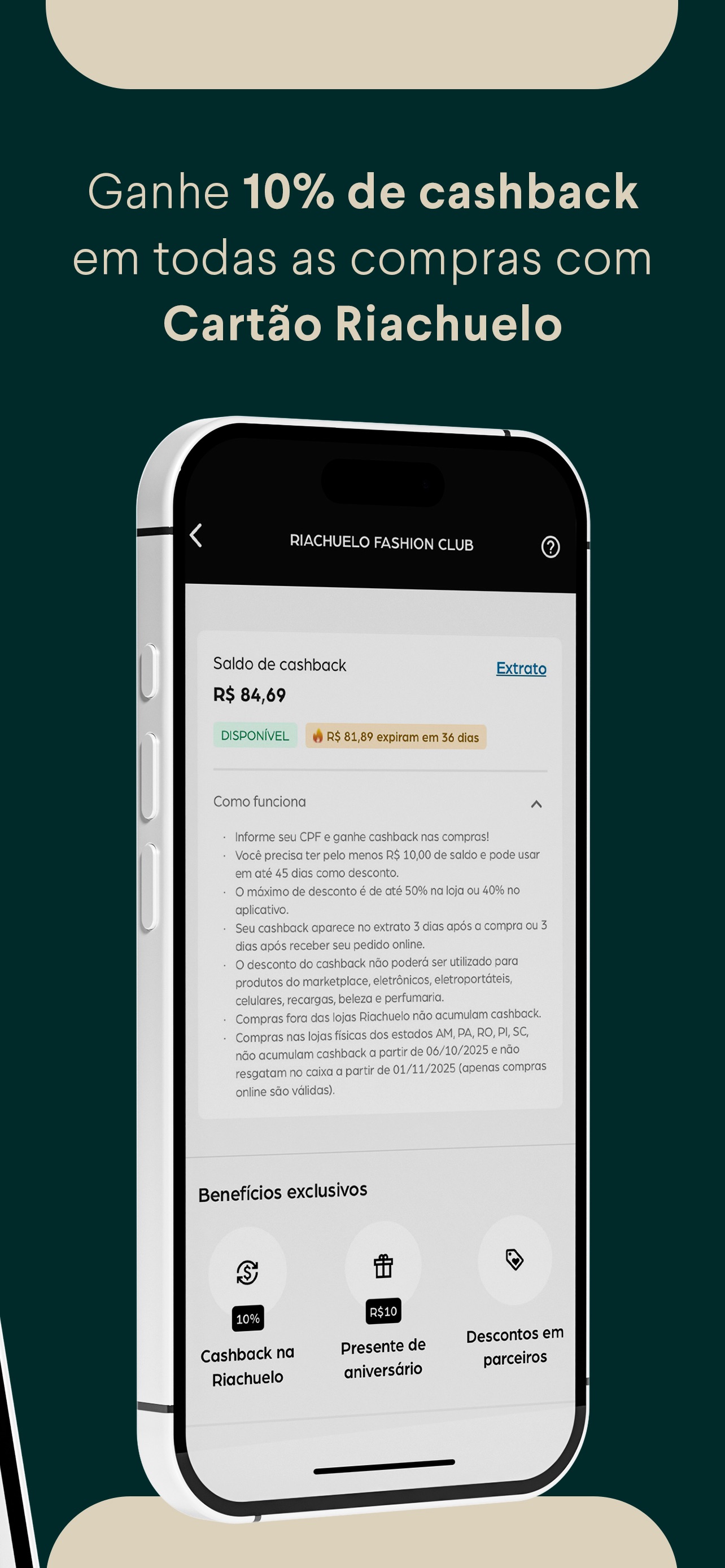 Captura de ecrã 3 da app Riachuelo - Roupas e compras