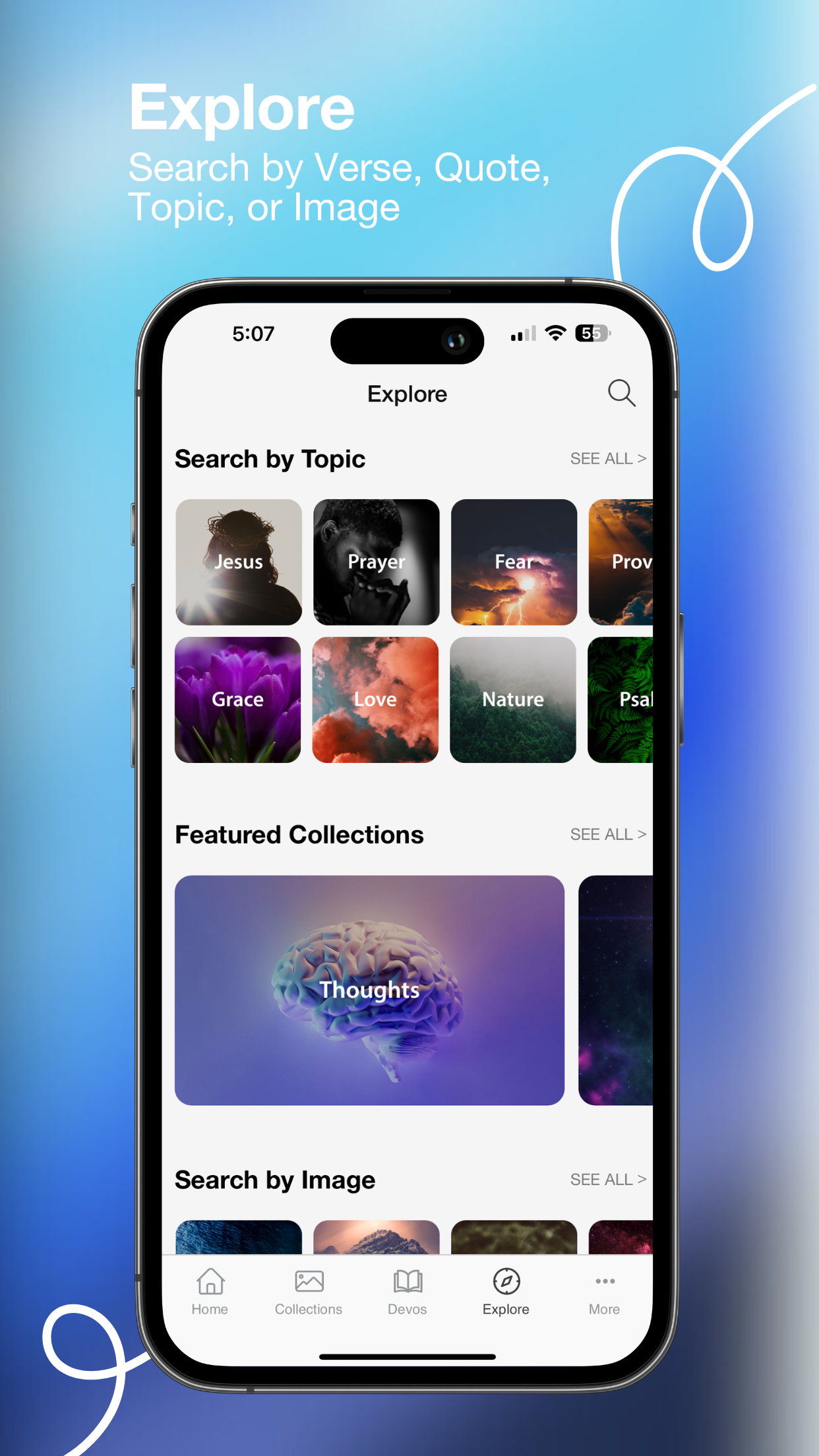 Captura de ecrã 3 da app Bible Lock Screens + Devos