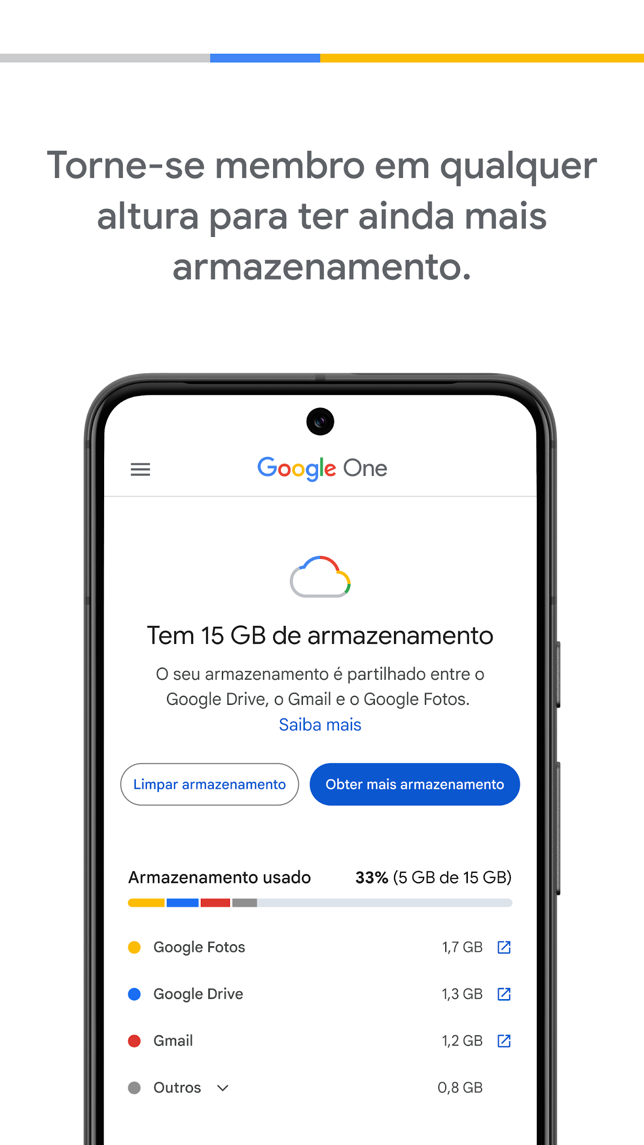 Captura de ecrã 3 da app Google One