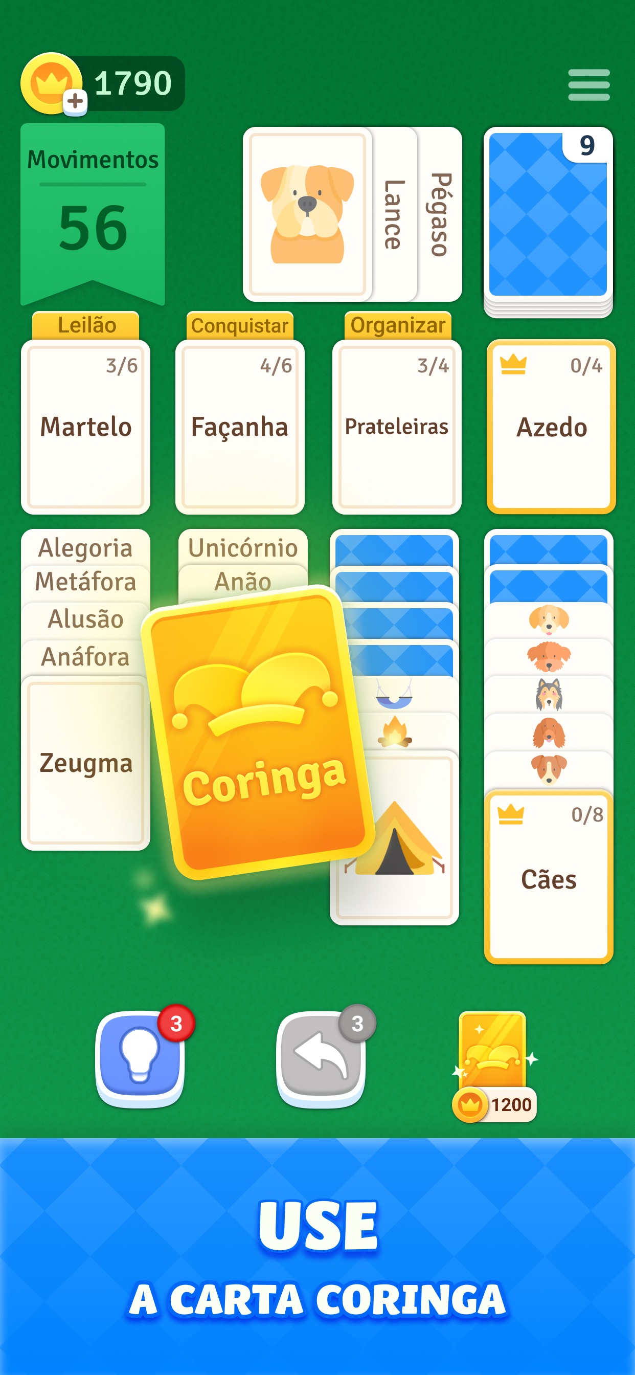 Captura de ecrã 3 da app Solitaire Associations Journey
